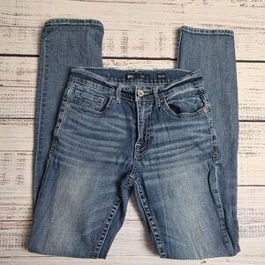 BKE Alec Denim Blue Jeans Mens 30x34 Casual Straight Leg Medium Wash Stretch